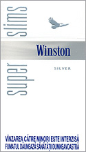 Winston Super Slims Silver 100's
