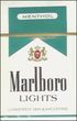 Marlboro Menthol Lights Cigarettes pack