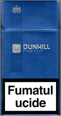 Dunhill Fine Cut Dark Blue 100`s