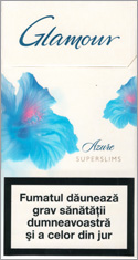 Glamour Super Slims Azure 100's