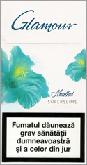 Glamour Super Slims Menthol