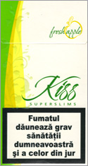 Kiss Super Slims Fresh Apple 100's