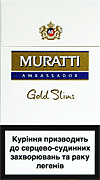 Muratti Gold Slims 100's