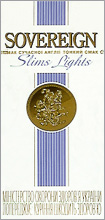 Sovereign Slim Lights 100's