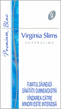 Virginia Slims Super Slims Blue 100`s