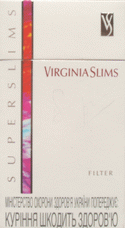 Virginia Slims Super Slims Filter 100's