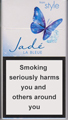 Style Jade Super Slims Bleue Cigarettes pack