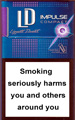 LD Compact Impulse Purple Cigarettes pack