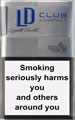 LD Club Compact Silver Cigarettes pack