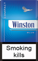 Winston Compact Blue Cigarettes pack