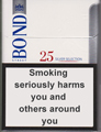 Bond Street Silver Selection 25 Cigarettes pack