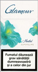 Glamour Super Slims Menthol Cigarettes pack