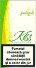 Kiss Super Slims Fresh Apple 100's Cigarettes pack