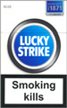 Lucky Strike Lights (Blue) Cigarettes pack