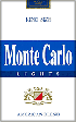 Monte Carlo Lights (Balanced Blue) Cigarettes pack