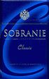 Sobranie Classic Cigarettes pack