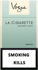 Vogue Super Slims Menthol 100s Cigarettes pack