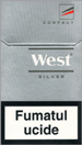 West Silver Compact Cigarettes pack