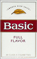 BASIC FULL FLAVOR BOX KING Cigarettes pack