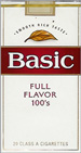 BASIC FULL FLAVOR SP 100 Cigarettes pack