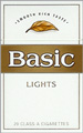 BASIC LIGHT BOX KING Cigarettes pack