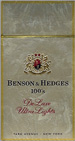 BENSON HEDGE ULTRA LIGHT BOX 100 Cigarettes pack