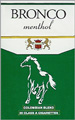 BRONCO FULL FLAVOR MENTH BX KG Cigarettes pack