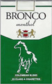 BRONCO FULL FLAVOR MENTHOL KG Cigarettes pack