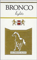 BRONCO LIGHT BOX KING Cigarettes pack