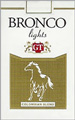 BRONCO LIGHT KING SOFT Cigarettes pack