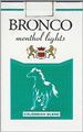 BRONCO LIGHT MENTHOL SOFT KING Cigarettes pack