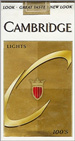 CAMBRIDGE LIGHT 100 Cigarettes pack