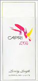 CAPRI FILTER LIGHTS 120 Cigarettes pack