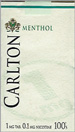 CARLTON MENTHOL SOFT 100 Cigarettes pack