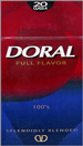 DORAL FF BOX 100 Cigarettes pack