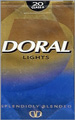 DORAL LIGHT KING Cigarettes pack
