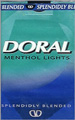 DORAL LIGHT MENTHOL KING Cigarettes pack