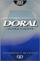 DORAL ULTRA LIGHT BOX KING Cigarettes pack