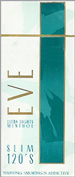 EVE ULTRA LIGHT MENTHOL 120 Cigarettes pack