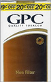 G.P.C. NON FILTER KING Cigarettes pack