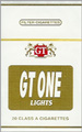 GT ONE LIGHT BOX KING Cigarettes pack