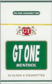 GT ONE MENTHOL BOX KING Cigarettes pack