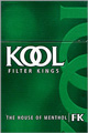 KOOL BOX KING Cigarettes pack