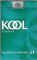 KOOL LIGHT BOX KING Cigarettes pack