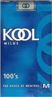 KOOL MILD SP 100 Cigarettes pack