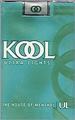 KOOL ULTRA LIGHT SP KING Cigarettes pack