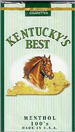 KY'S BEST FF MENTHOL SOFT 100 Cigarettes pack