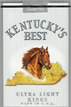 KY'S BEST ULTRA LIGHT SOFT KG Cigarettes pack