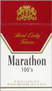 MARATHON FULL FLAVOR BOX 100 Cigarettes pack