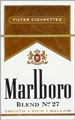 MARLBORO BLEND 27 BOX KING Cigarettes pack